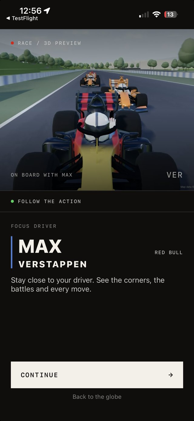 Onboard with Max Verstappen in the 3D race preview